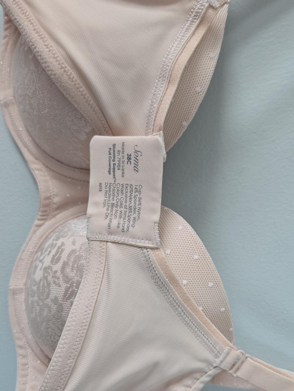 Soma Stunning Support 38C  Full Coverage Model 79984 - Picture 11 of 12
